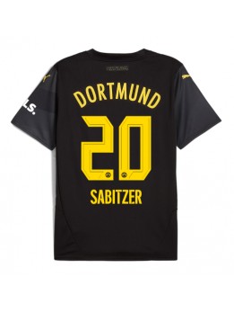 Billige Borussia Dortmund Marcel Sabitzer #20 Bortedrakt 2024-25 Kortermet